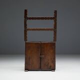 Antique Art Populaire Cabinet, France, 19th Century