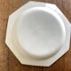 Octagonal plates Montereau directory 1810 grisaille neoclassical