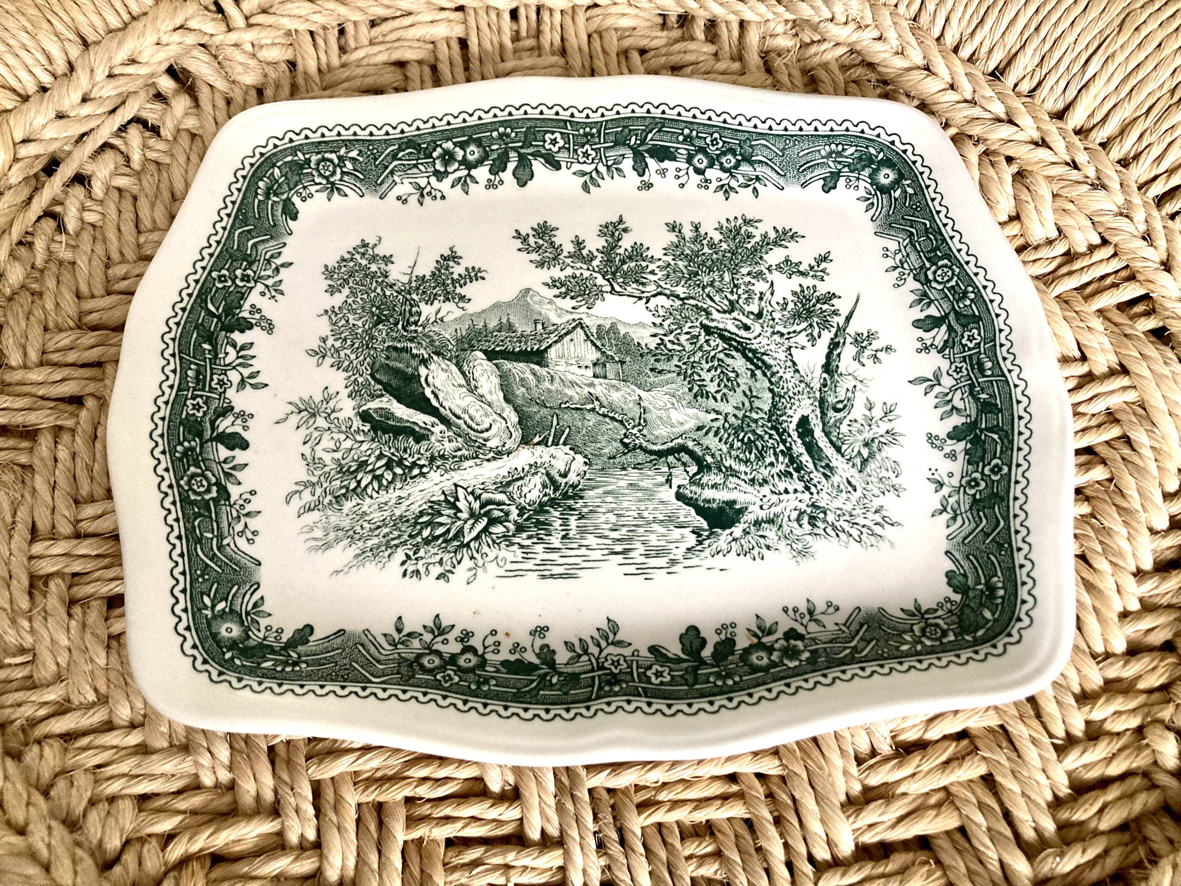 Assiette à beurre Villeroy & Boch Burgenland verte