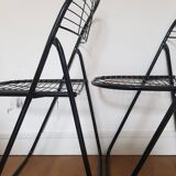 Set of 2 Alland folding chairs by Niels Gamelsgaard