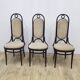 Ensemble de trois chaises Thonet