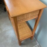 Rattan console