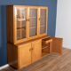 Vintage ercol elm windsor glazed display dresser sideboard model 803, 806