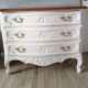 Restored chest of drawers louis xv model