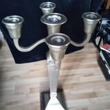 Large silver candlestick (83 cm)