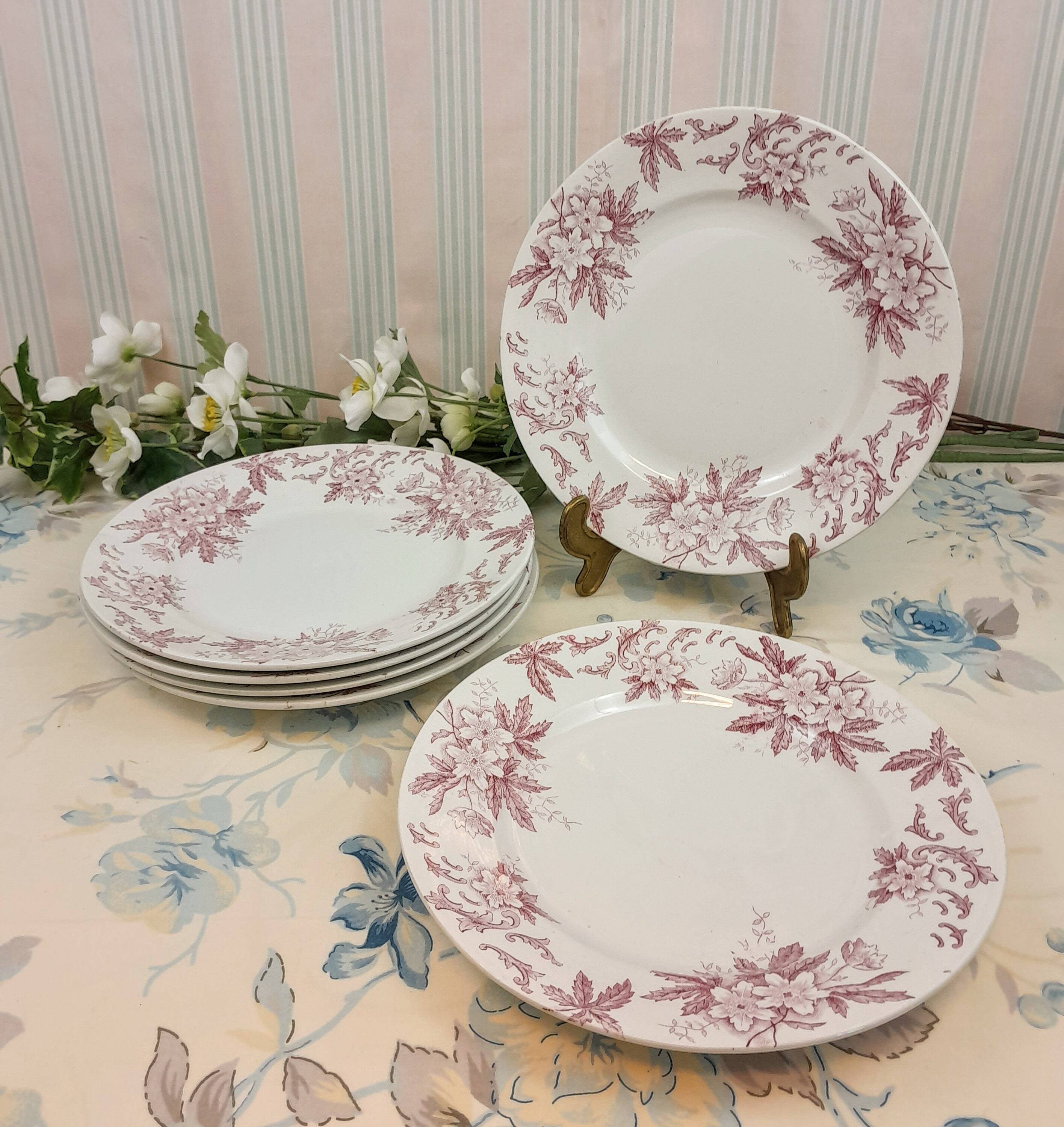 6 Amandinoise Anemone flat plates
