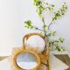 Rattan mirror