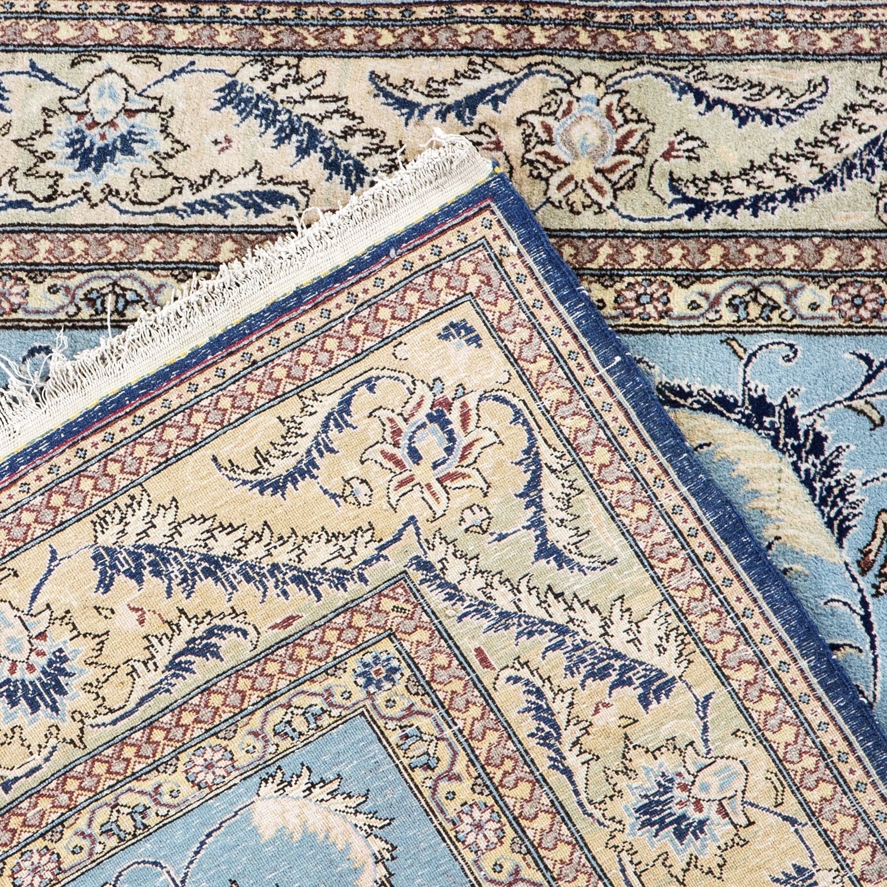 Antique Persian Ghoum carpet 258x165 cm