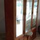 Art Nouveau Art Deco beech cabinet