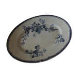Oval dish U&Cie Sarreguemines model "currants"