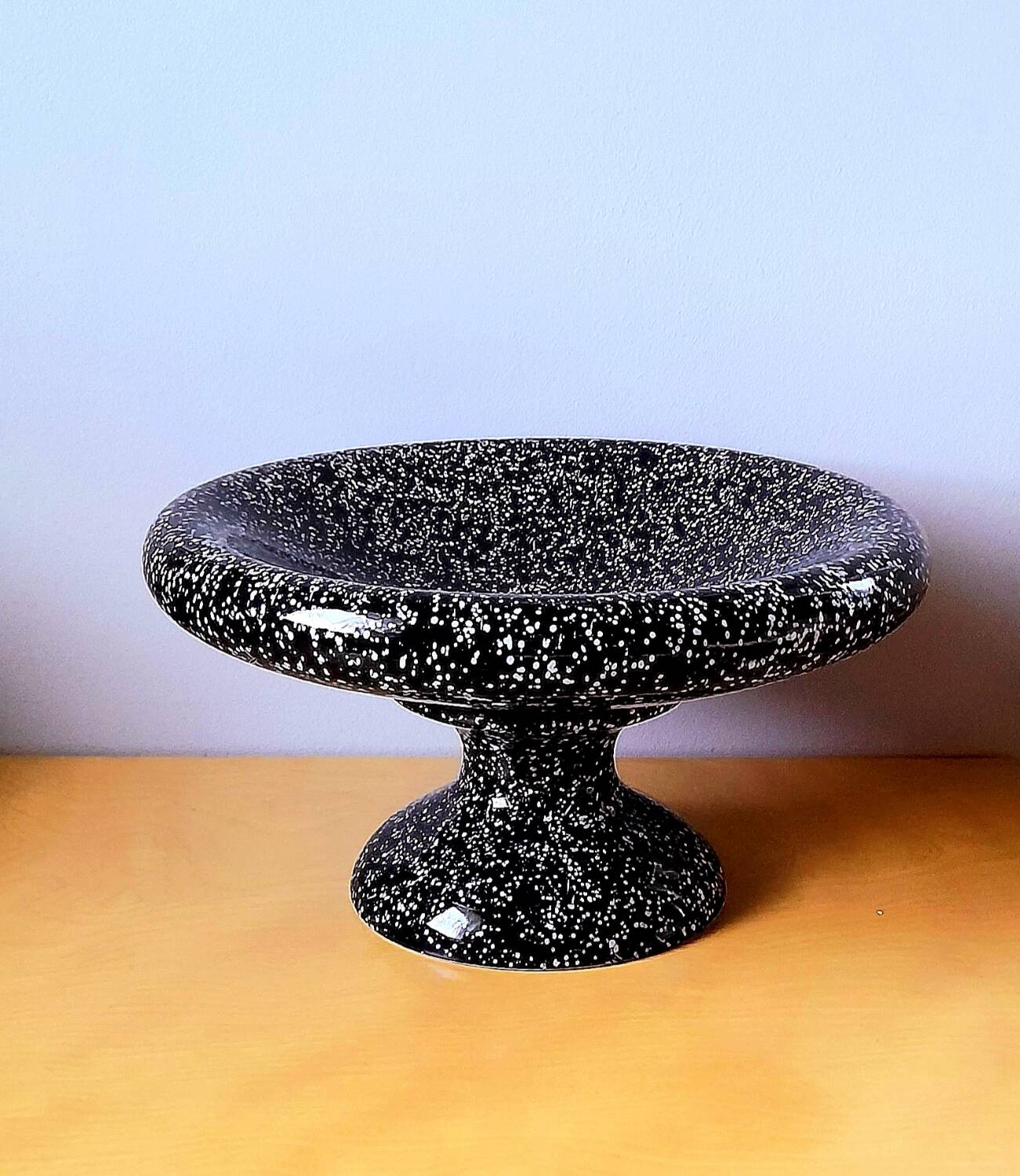 Ceramic footed bowl 1980