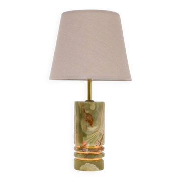 Mid-century modern Italian brass table lamp, 1970s