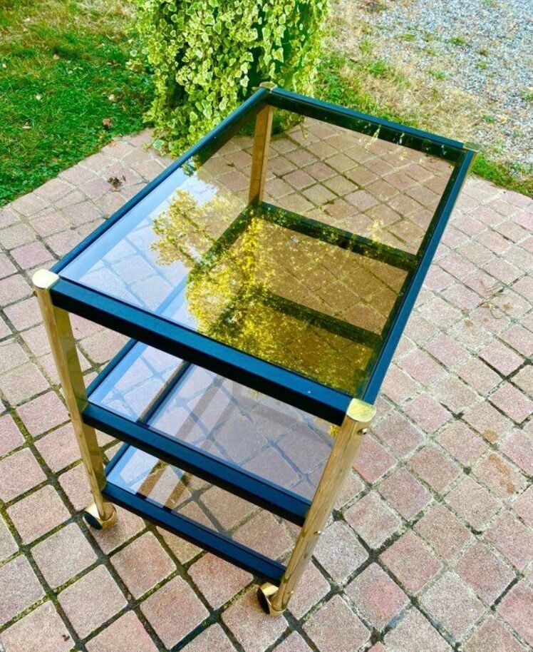 Evrard rolling dessert trolley