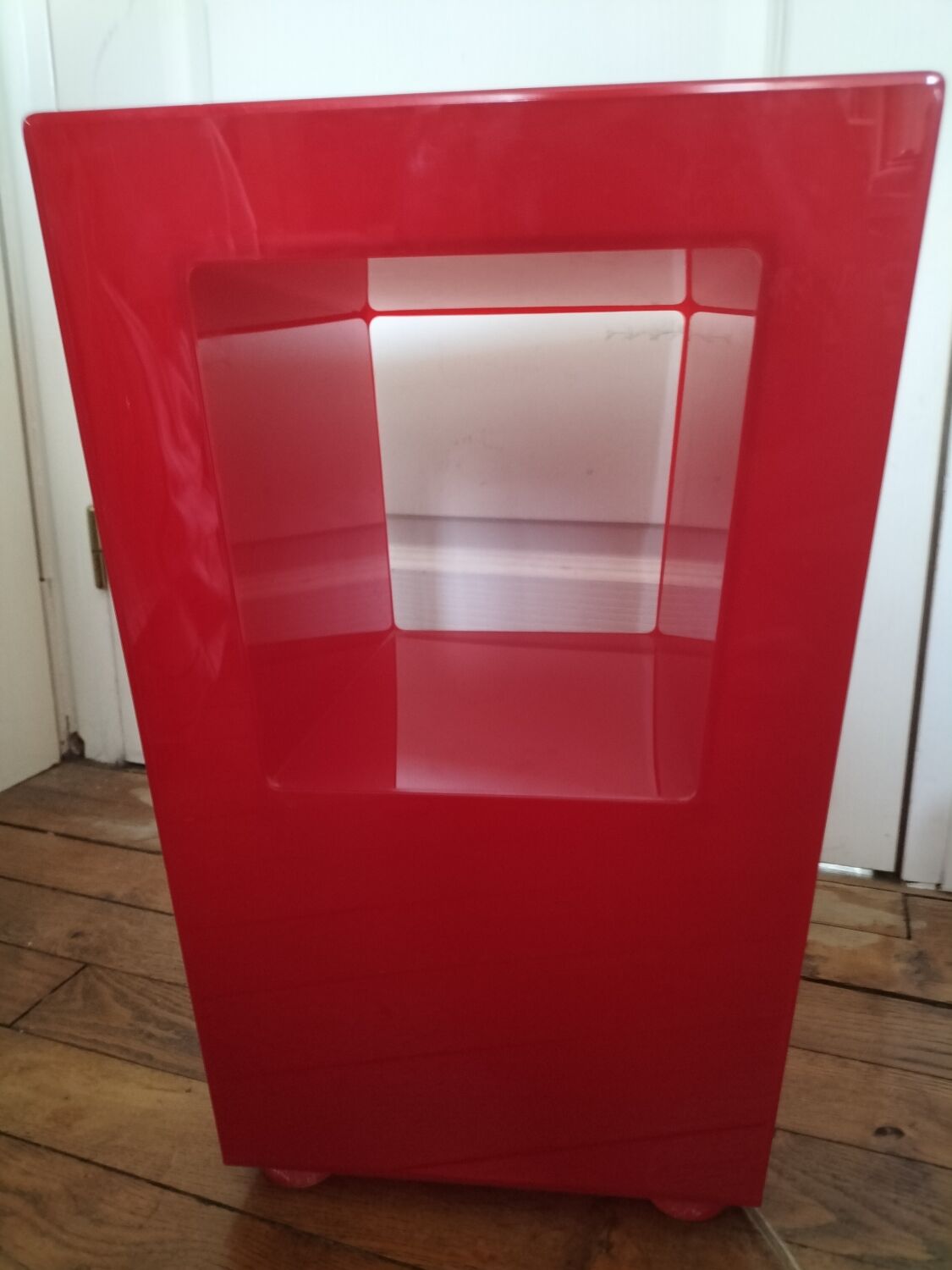 Table d'appoint ou de chevet lumineuse plexiglas