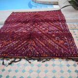 Berber rug Moroccan vintage Atlas
