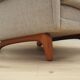 Teak armchair, Danish design, 1960s, designer: Aage Christiansen, productio