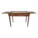 Extendable desk in solid wood in Louis XVI style