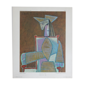 Picasso Figure 1945 reproduction Editions Braun & Cie - Paris