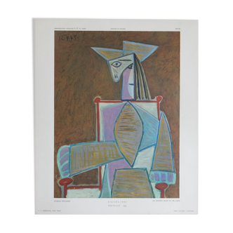 Picasso Figure 1945 reproduction Editions Braun & Cie - Paris