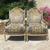 Salon Style Louis XVI - 4 pièces