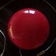 Table lamp flat ball, red mushroom with switch