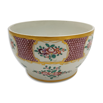 Cache pot porcelaine décor Edme Samson décor chine japon époque 19e