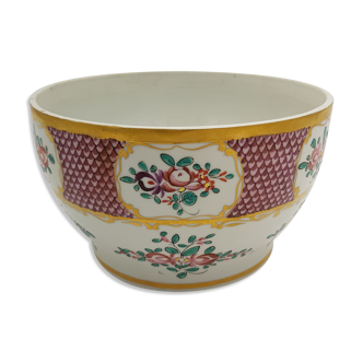 Pot cover porcelain décor Edme Samson decoration China Japan era 19th