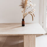 Table basse en travertin