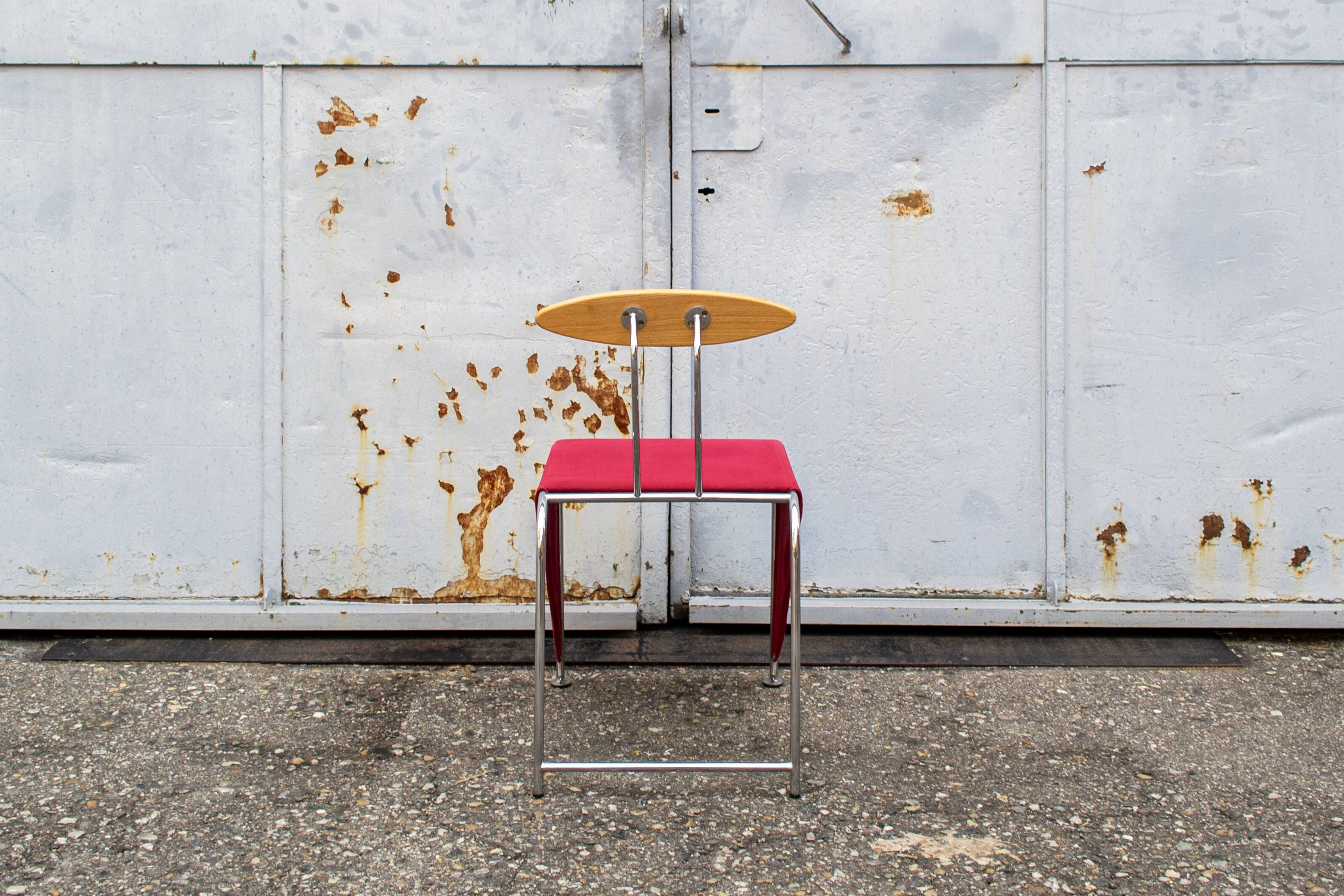 chair, model 'Notorious'  Massimo Iosa Ghini, Moroso 1988, Italy