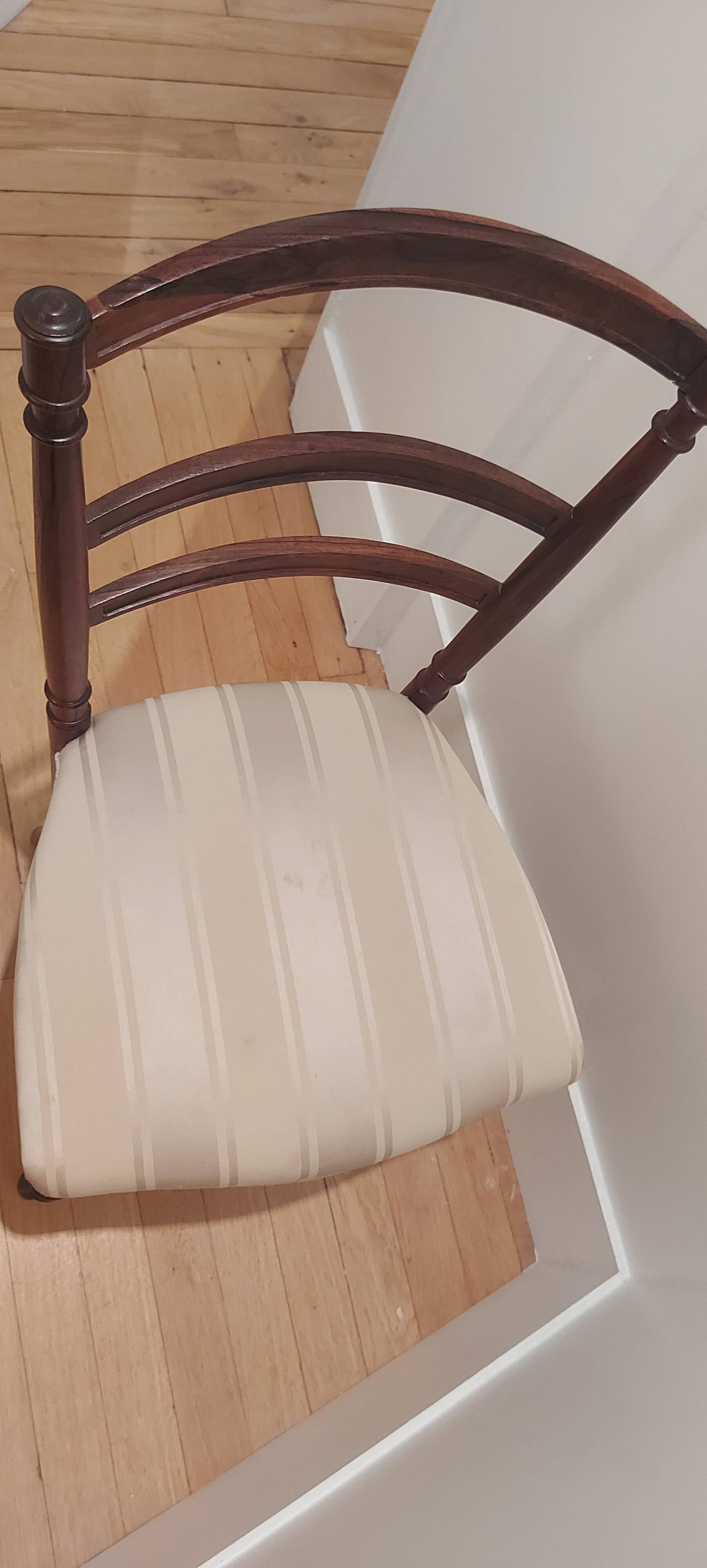 19th century wooden chairs