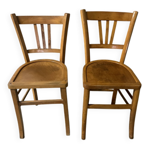 Paire de chaises bistrot