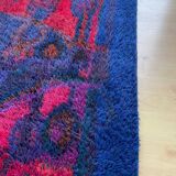 Tapis rya scandinave original par oili mäki pour finnrya oy ab, finlande