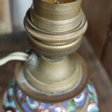 Vase mounted in lamp