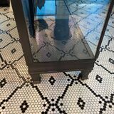 Store display counter, vintage decorative display counter, display case for collection,