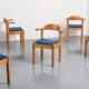 Suite de six fauteuils Vamdrup Stolefabrik, Danemark, circa 1970