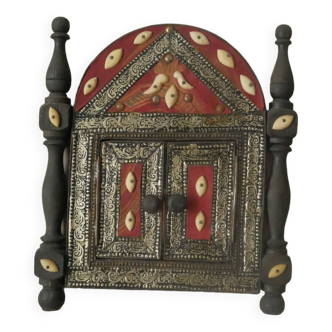 Moroccan handcrafted mirror tribal ethnic decoration handcrafted Moroccan door