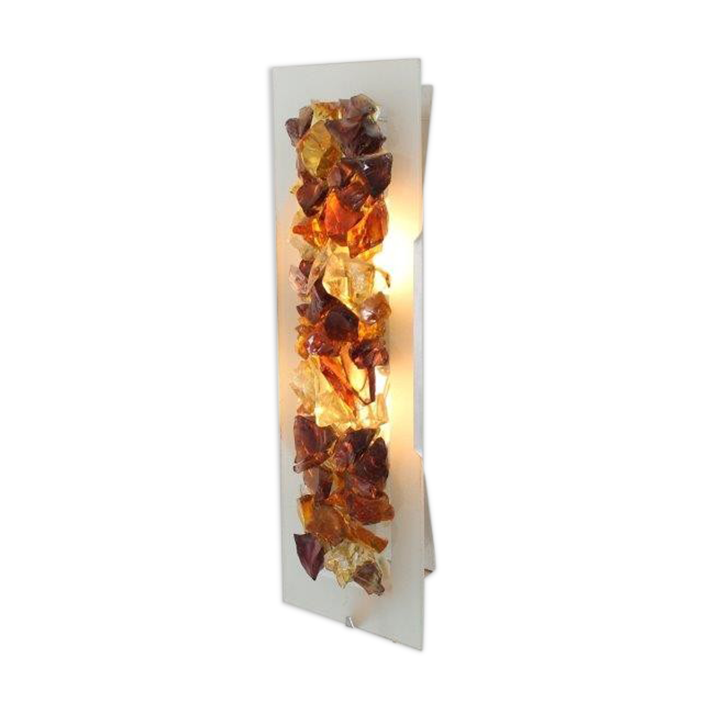 1960s Glass wall lamp by Cosack, Germany