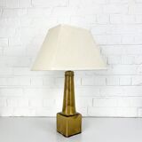 Scandinavian ceramic table lamp, Nils Kähler for HAK, Denmark, 1960s