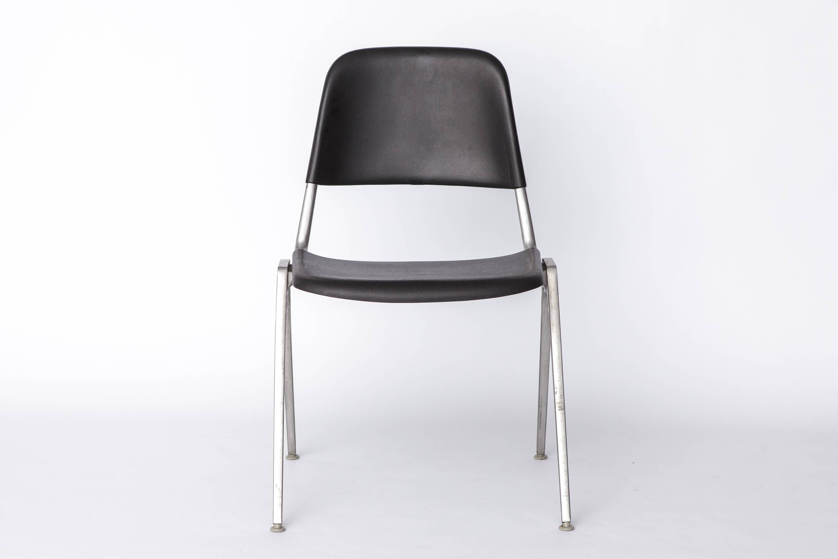 Set of 4 Vintage Knoll Stacking Chairs, Model 1601 by Don Albinson, 1960s