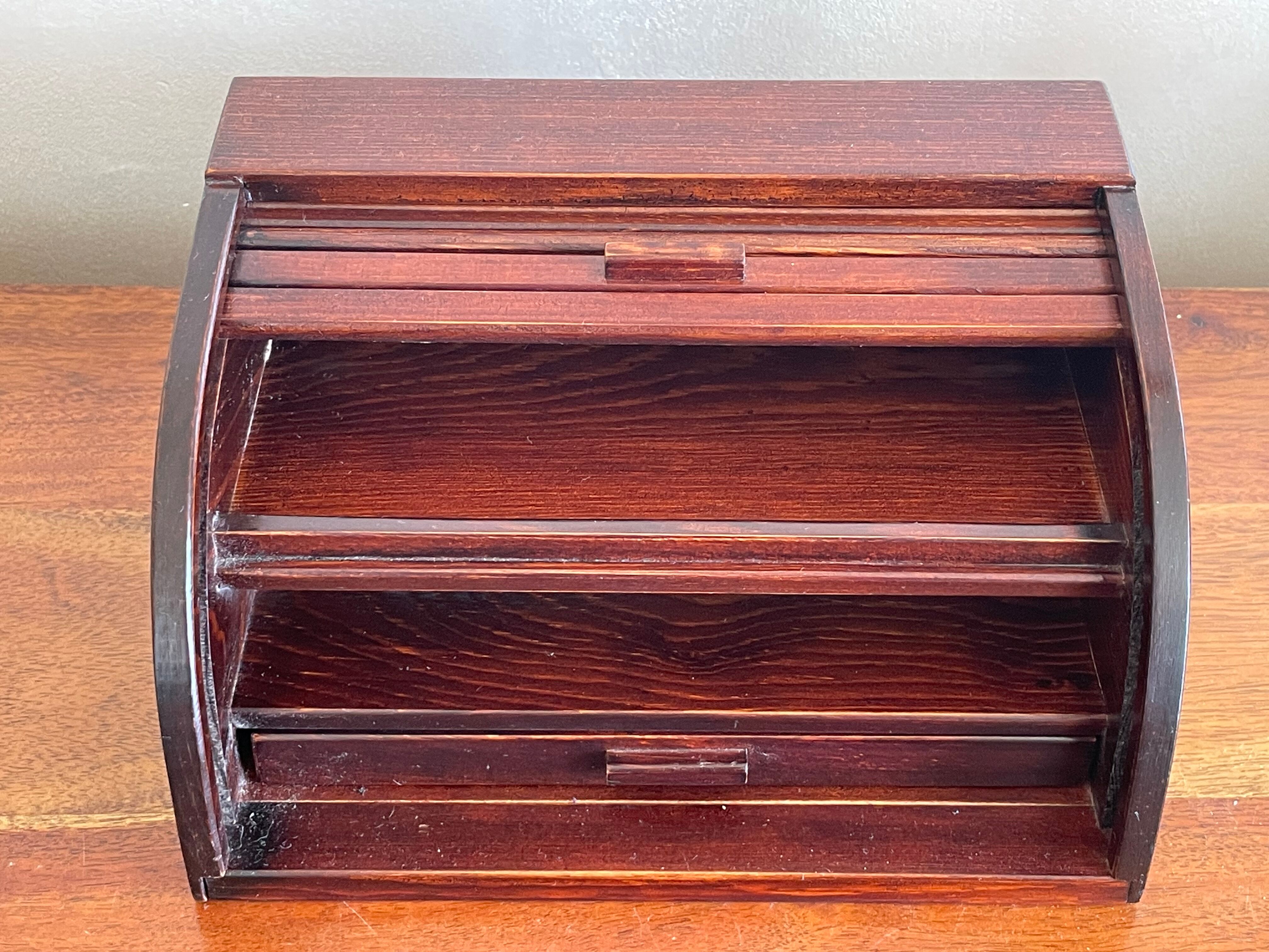 Wooden filing cabinet box