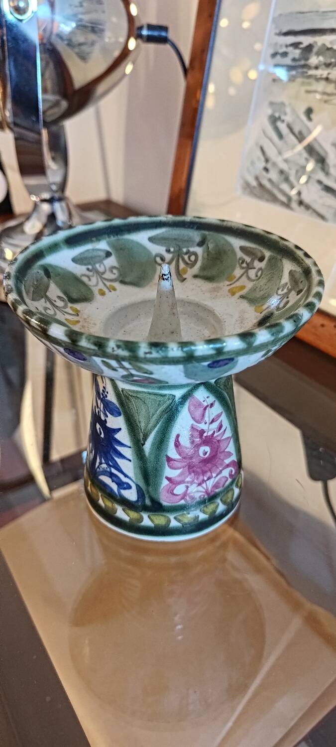 Quimper André l'helguen candle holder