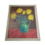 Chalk drawing Leo Kempel 1934 Picture  Height 70  Width 56 cm