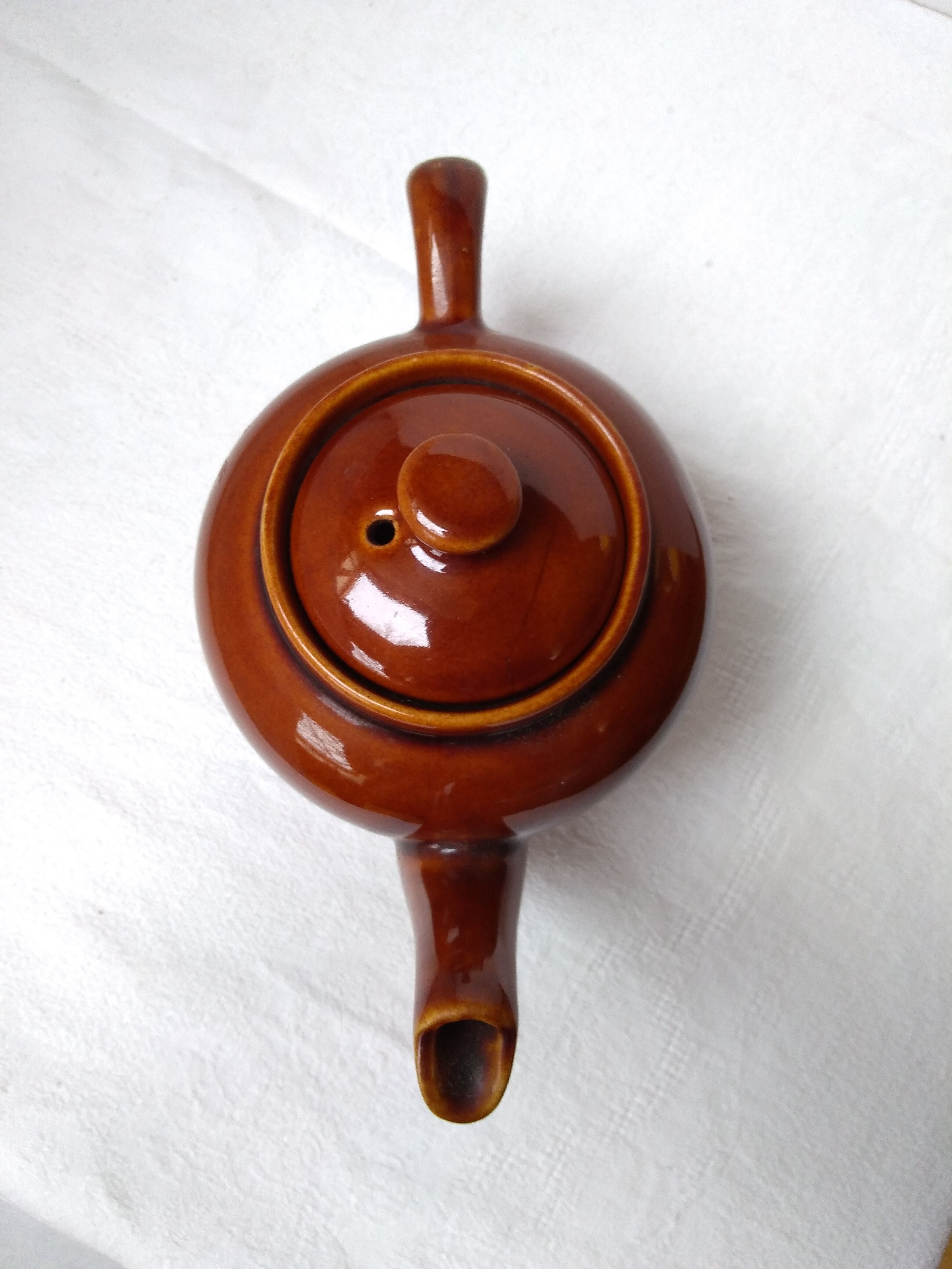 vintage chestnut coffee maker