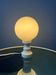 White Space Age table lamp in opal glass