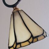 Tiffany glass paste floor lamp