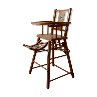Chair high baby vintage