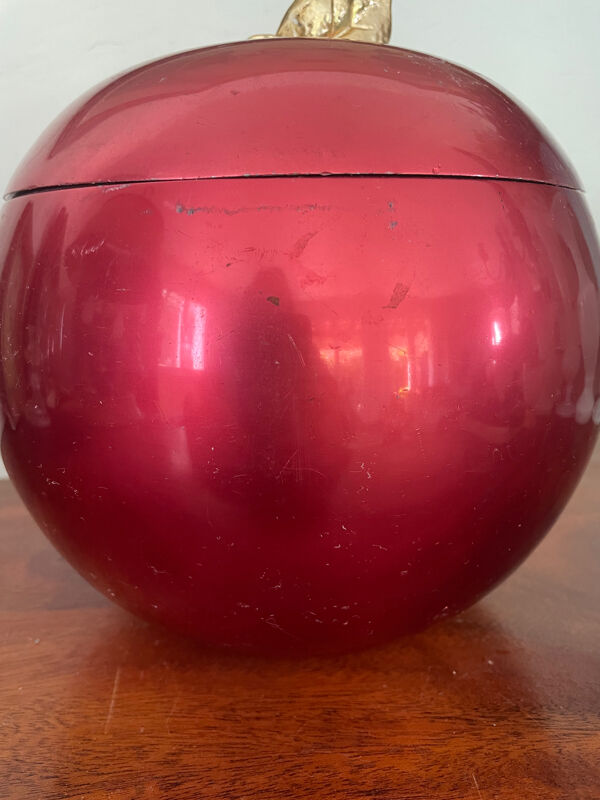 Seau à glace pomme vintage