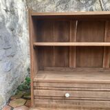 Antique furniture - solid oak shelf
