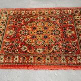 Vintage virgin wool rug