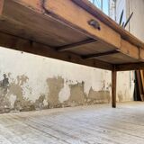 Table de ferme en pin, 1950